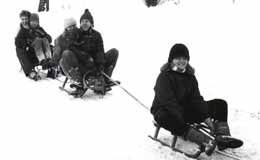 Kulig w Minikowie 1987r. 1